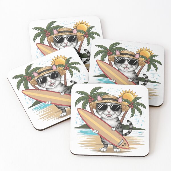 Item preview, cool cat designed and sold by JonysCreativeDesigns.