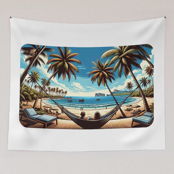 Item preview, Tranquility Beneath the Palm designed and sold by LATINOERRANTES.
