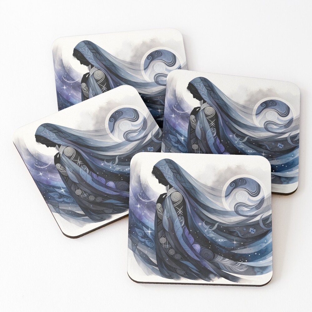 Item preview, Coasters (Set of 4) designed and sold by NesianUnity.