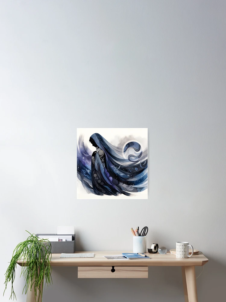 Thumbnail 2 of 3, Poster, Cosmic Elegance designed and sold by Sienna Hamilton-Katene.