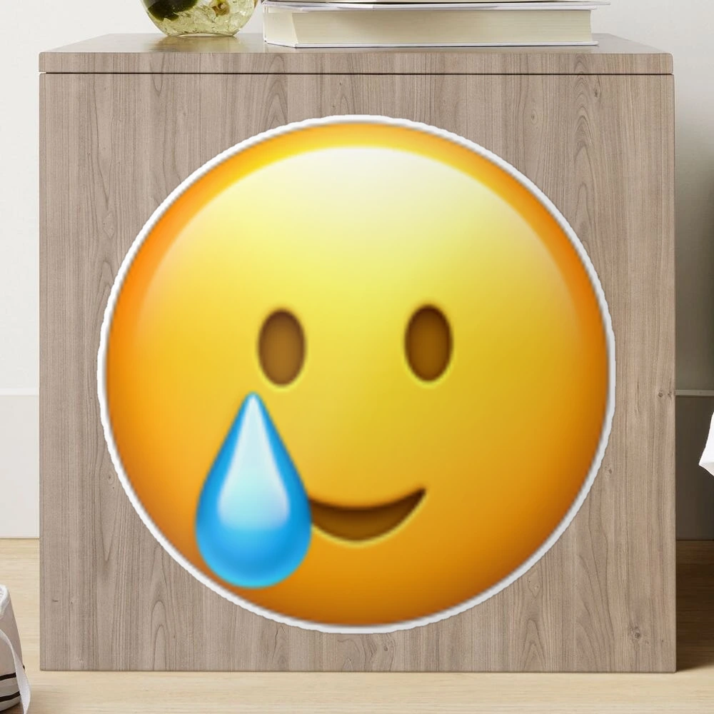 Emoji Geburtstagskarte – „Froh Tränen“ Emoticon, Lustige Glückwunschkarte