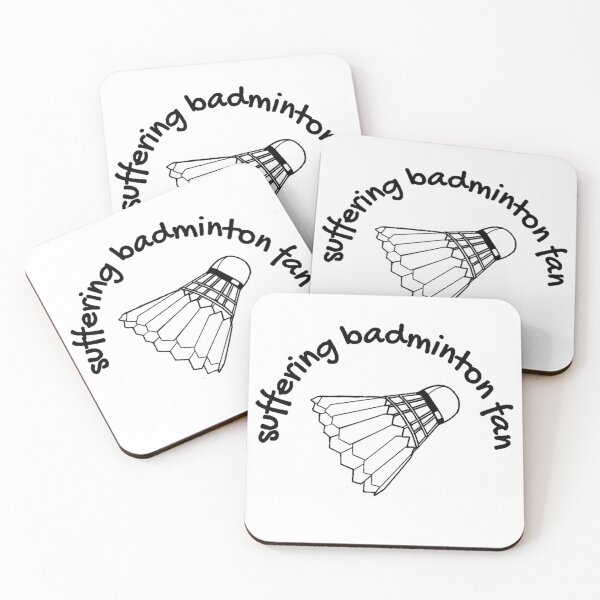 Item preview, Suffering Badminton Fan designed and sold by Inked Notebook.