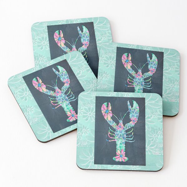 Item preview, Dancing Daisies Lobster Beach Art 1 designed and sold by Sharon Cummings Art.