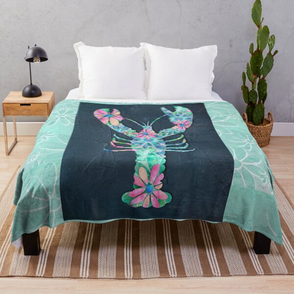 Item preview, Dancing Daisies Lobster Beach Art 1 designed and sold by Sharon Cummings Art.