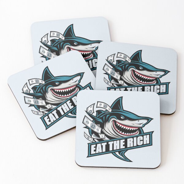Item preview, Shark Economics: Eat the Rich designed and sold by MillennialVibe.