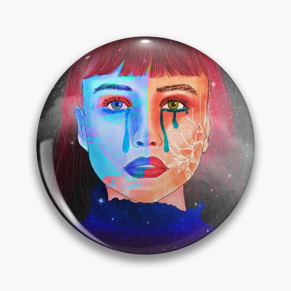 Item preview, Girl, space girl, sadnness designed and sold by Elise-vanished.