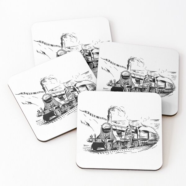 Item preview, "The Flying Scotsman Hauled by Stirling Single" by Reginald Payne designed and sold by ClickClackTrack.
