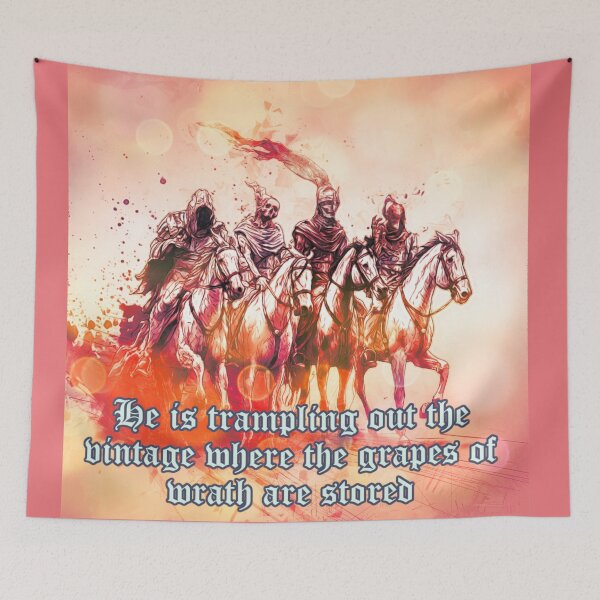 Item preview, Trampling Out the Vintage Where the Grapes of Wrath Are Stored designed and sold by Sanctum Icons.