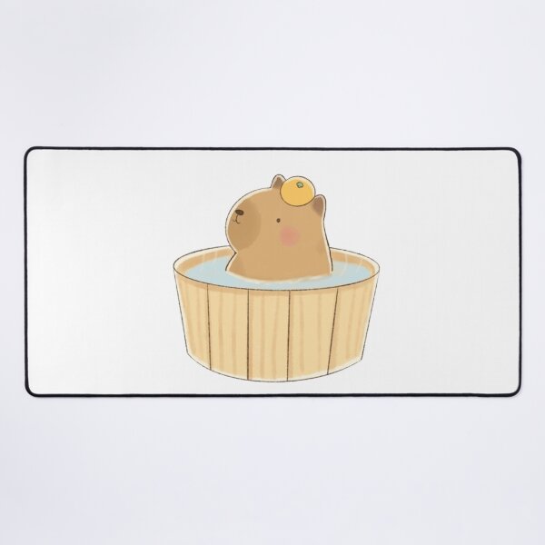 Item preview, Capybara Relaxing designed and sold by jennysselling.