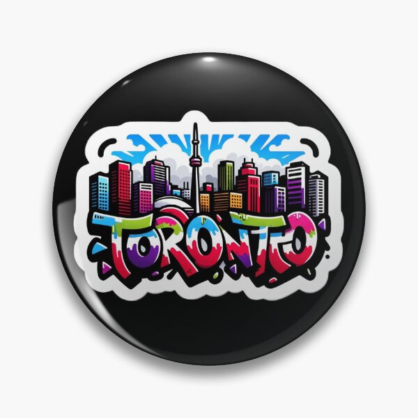Item preview, Toronto Graffiti Skyline designed and sold by PinUpPizzazz.