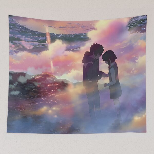 Item preview, Kimi no Na Wa / Your Name - Cute Couple in Beautiful View  designed and sold by NooraniFantasy.