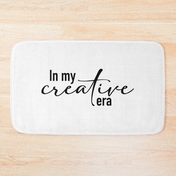 Item preview, In my creative era | modern artist type quote | for the artist swifties designed and sold by TeaLimeTwo.