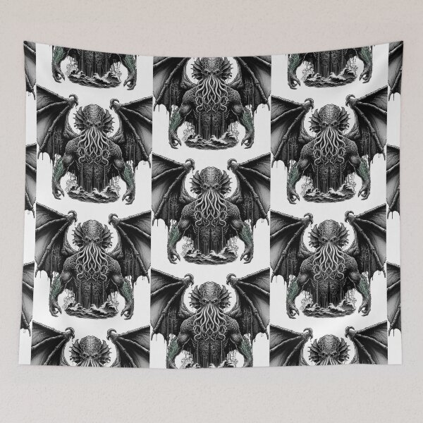 Item preview, Cthulhu in Black and White designed and sold by slambert1972.