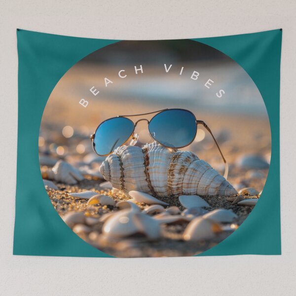 Item preview, Sunlit Seashell Scenes: Capturing Coastal Calm designed and sold by Ace Apparel  Attire.