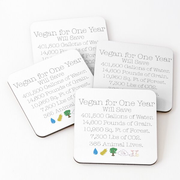 Item preview, Vegan for a Year designed and sold by ToadGurl.