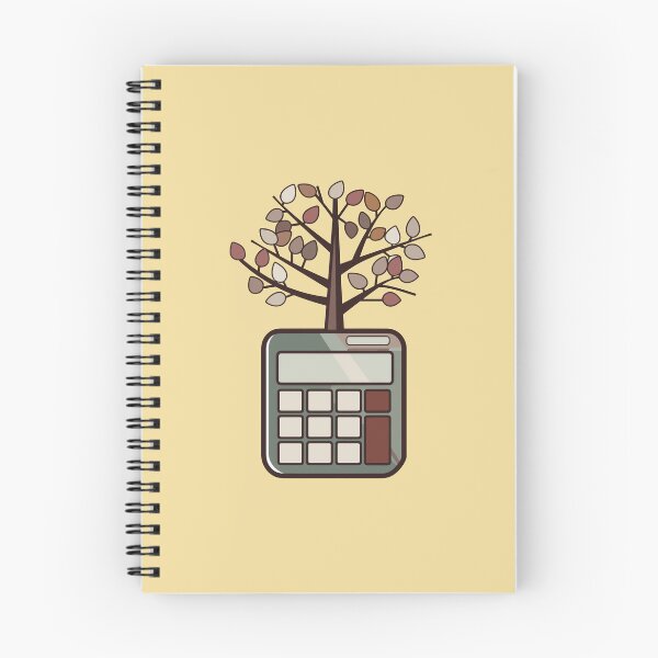 Item preview, Calculator with a tree sprouting from the top designed and sold by FWLKIT.