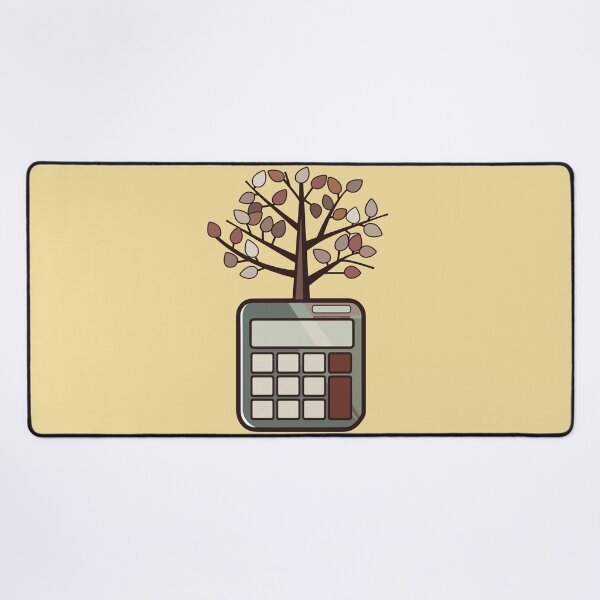 Item preview, Calculator with a tree sprouting from the top designed and sold by FWLKIT.