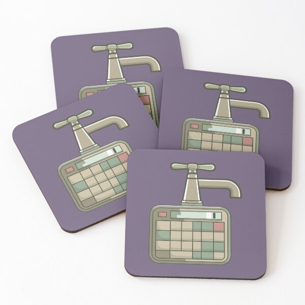 Item preview, Graphing calculator with a water faucet on top designed and sold by FWLKIT.