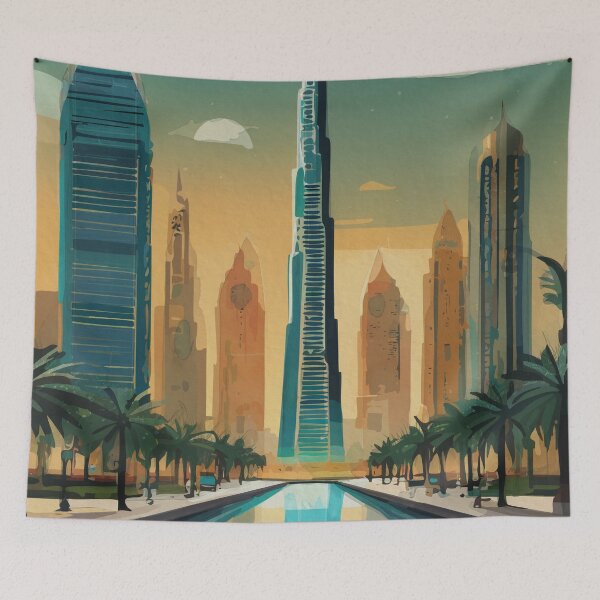 Item preview, Dubai Burj Khalifa Tallest Tower UAE designed and sold by TheJoeyStudio.