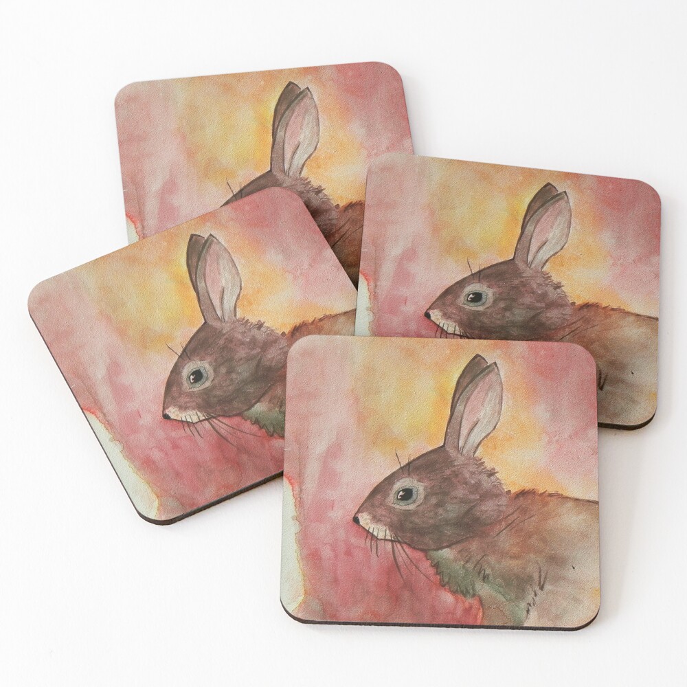 Item preview, Coasters (Set of 4) designed and sold by SandAppleArt.