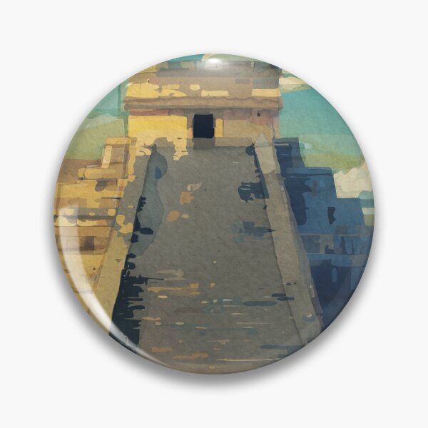 Item preview, Chichen Itza Mayan Pyramid Mexico designed and sold by TheJoeyStudio.