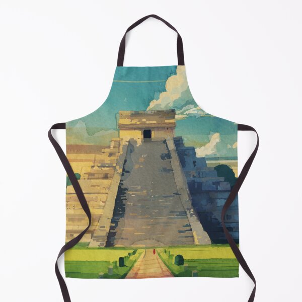 Item preview, Chichen Itza Mayan Pyramid Mexico designed and sold by TheJoeyStudio.