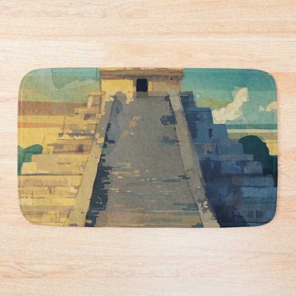 Item preview, Chichen Itza Mayan Pyramid Mexico designed and sold by TheJoeyStudio.