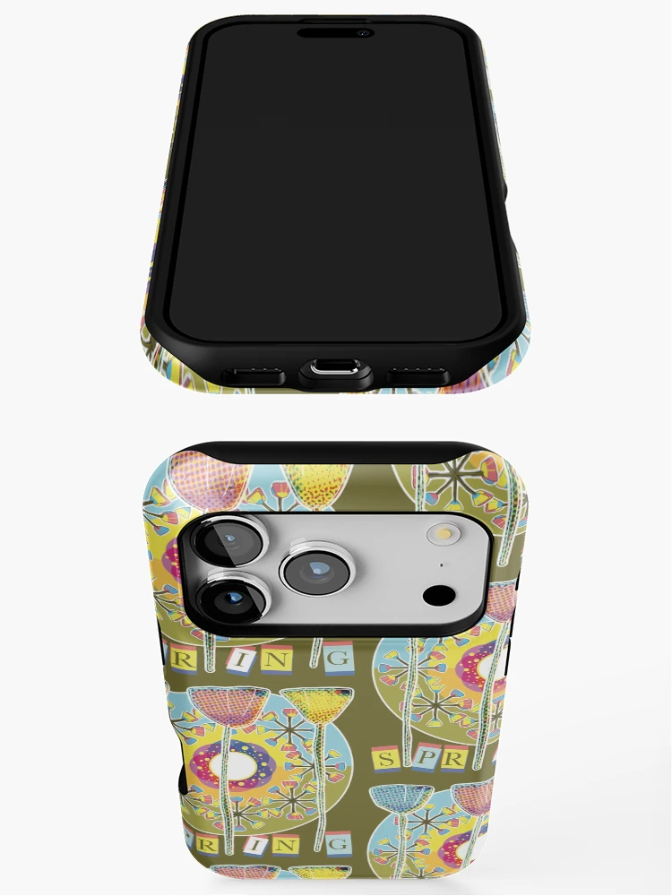Thumbnail 3 of 4, iPhone Case, Spring Flower Colours designed and sold by Rickybrook.