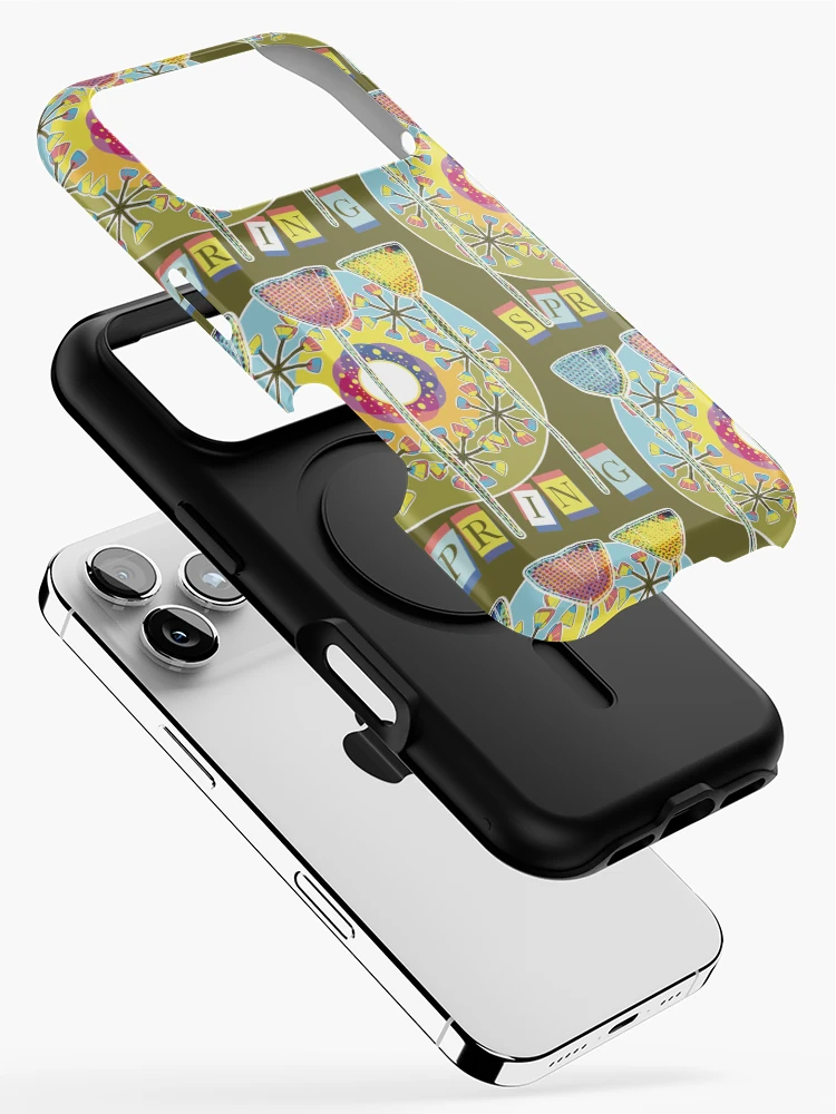 Thumbnail 2 of 4, iPhone Case, Spring Flower Colours designed and sold by Rickybrook.