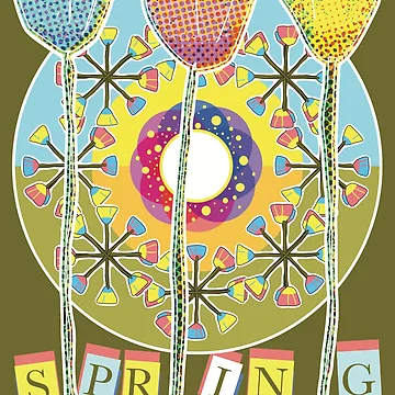 Artwork thumbnail, Spring Flower Colours by Rickybrook