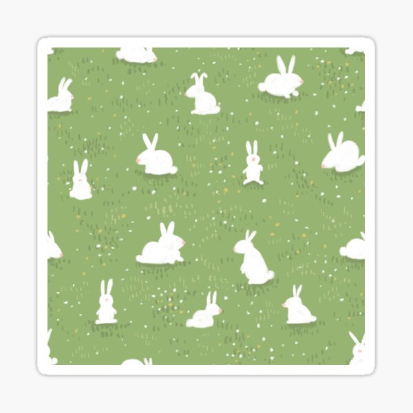 Item preview, Bunny rabbit pattern designed and sold by Anne Pennypacker.