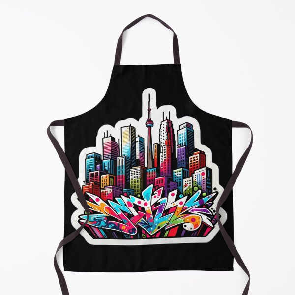 Item preview, Toronto Graffiti Skyline designed and sold by PinUpPizzazz.