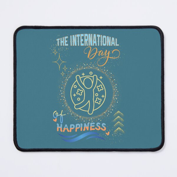 Item preview, Joyful Bliss: International Happiness Day Golden Glitter Delight designed and sold by EducaPro.
