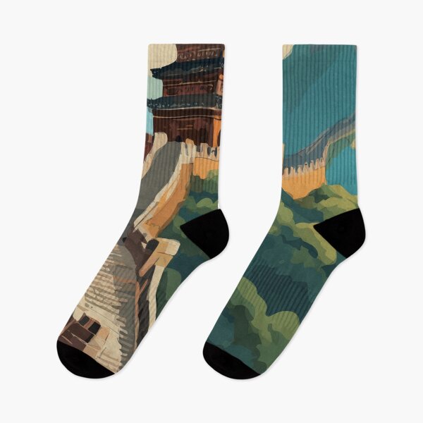 Item preview, Great Wall of China Ancient Landscape designed and sold by TheJoeyStudio.