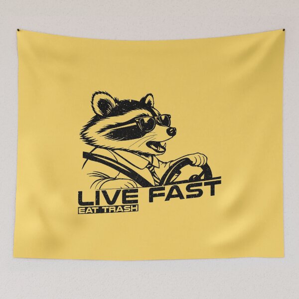 Item preview, Raccoon Driving Graphic For Coon Trash Car Driver Gift designed and sold by Myth-Creatures.