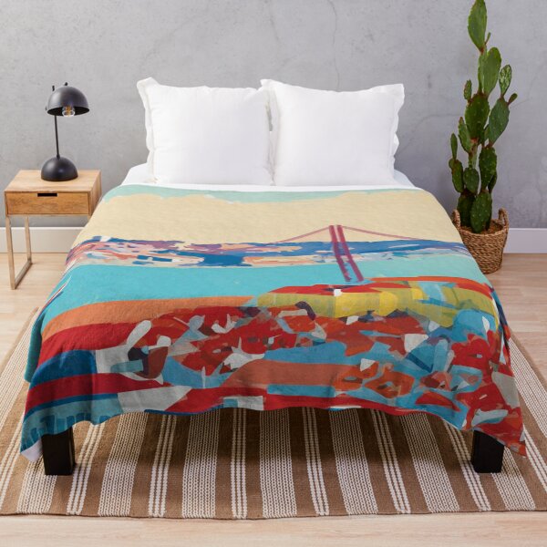 Item preview, Lisbon City Skyline colorido Portugal designed and sold by TheJoeyStudio.