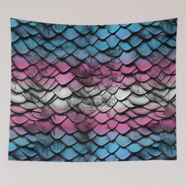 Item preview, Transgender Dragon Scales Trans Pride Dragon Cosplay designed and sold by OnPointLGBTStyles.