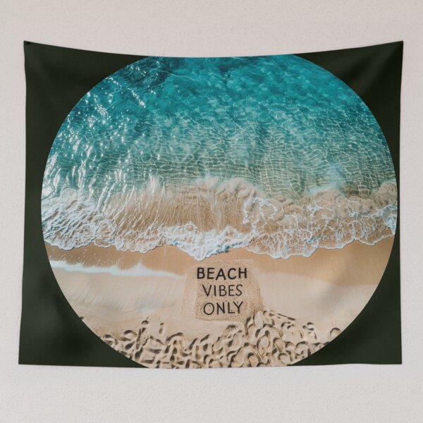 Item preview, Oceanic Serenity: Aerial Exploration of Beach Vibes designed and sold by Ace Apparel  Attire.