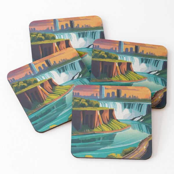 Item preview, Niagra Falls Beautiful Landscape Sunset Canada designed and sold by TheJoeyStudio.