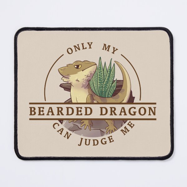 Item preview, Only My Bearded Dragon Can Judge Me - Brown designed and sold by maidacervania.
