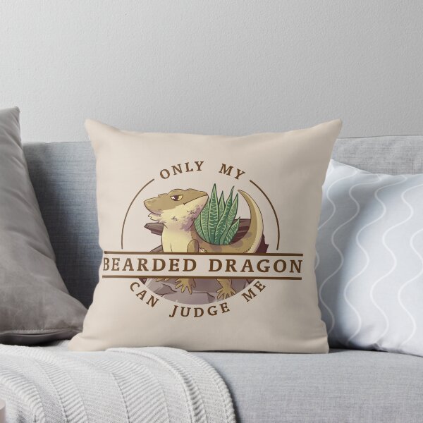 Item preview, Only My Bearded Dragon Can Judge Me - Brown designed and sold by maidacervania.