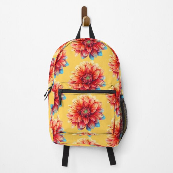 Item preview, Dahlia flower, colorful plant designed and sold by Bubble Cats.
