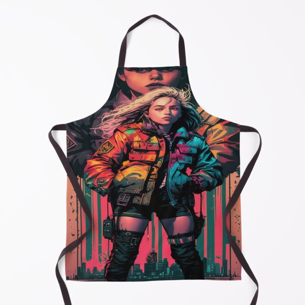 Item preview, crazy girl in fighting stance designed and sold by creatives321.