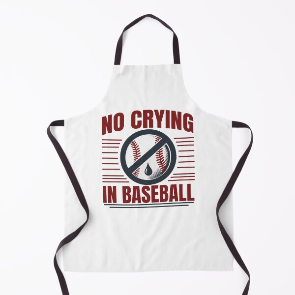 Item preview, No Crying In Baseball Quote - Modern Sayings designed and sold by Daqomm.