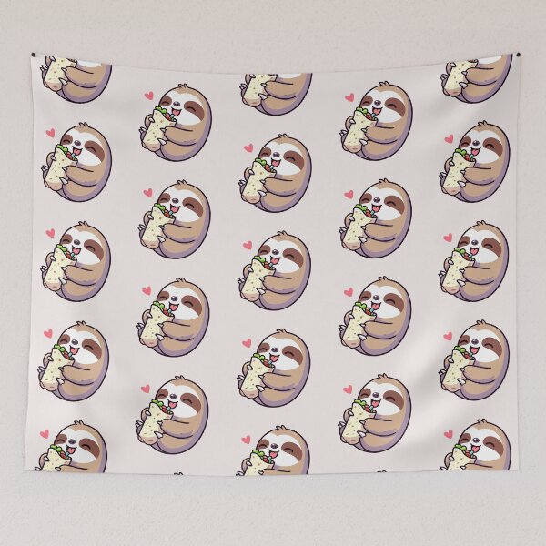Item preview, Sloth Eating Burrito designed and sold by LemuellTrends.