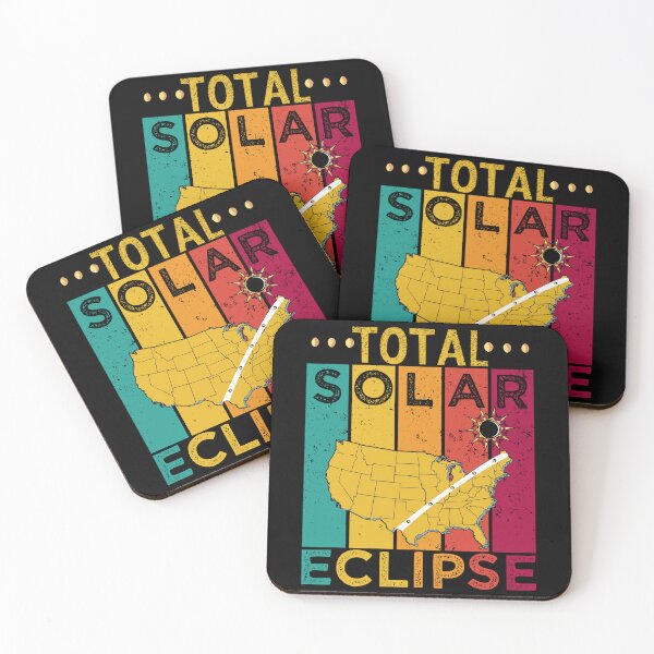 Item preview, Eclipse Souvenir, Total Solar Sclipse Funny Vintage Retro USA 08.04.2024 designed and sold by ArtByKatti.