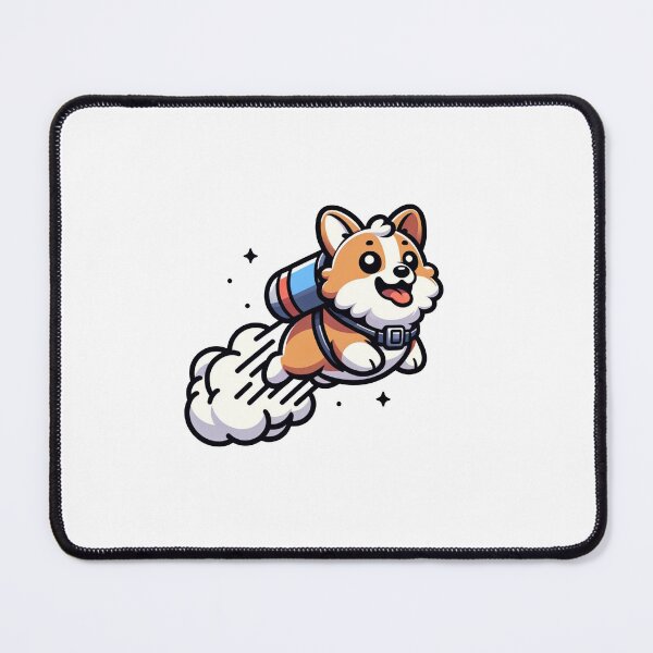 Item preview, corgi to the moon designed and sold by FerdiEverywhere.
