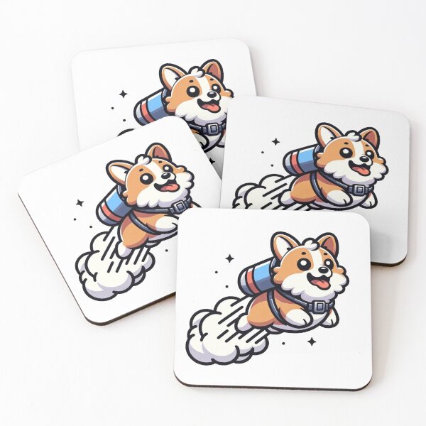 Item preview, corgi to the moon designed and sold by FerdiEverywhere.