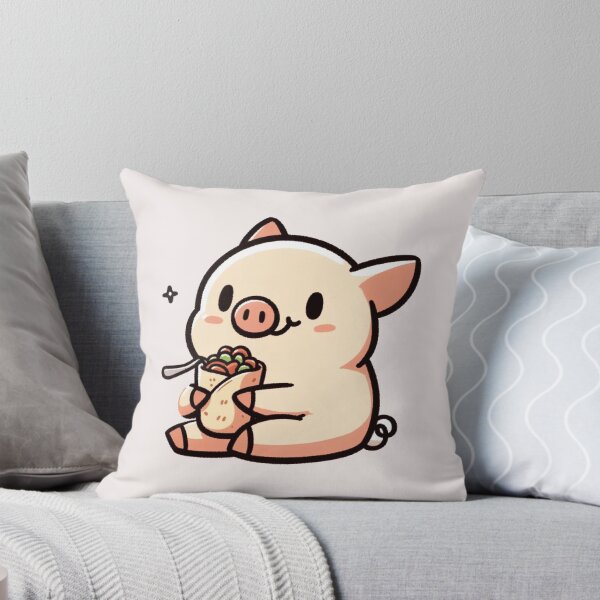 Item preview, Pig Eating Burrito designed and sold by LemuellTrends.