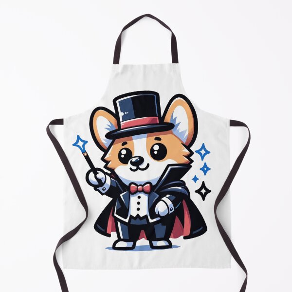 Item preview, corgi magician designed and sold by FerdiEverywhere.